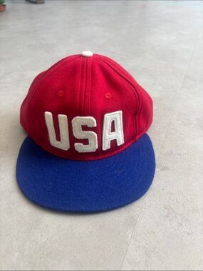 Ebbets Field Flannel USA Hat